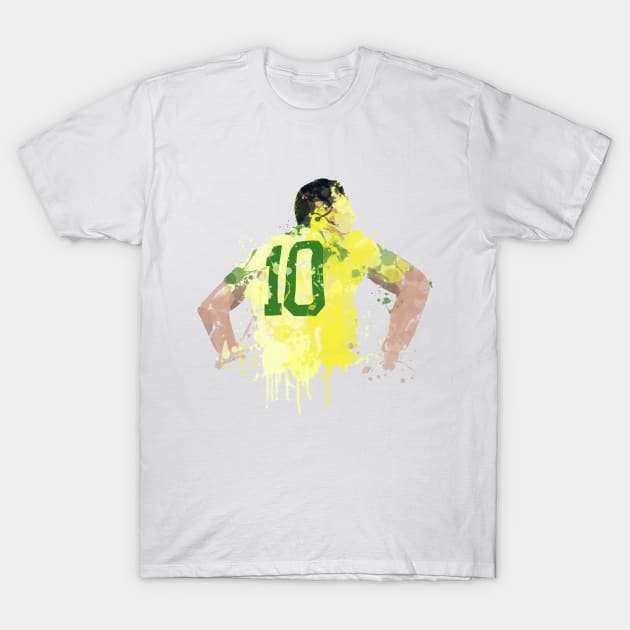 Pele - Brazil Legend T-Shirt by FootballArcade